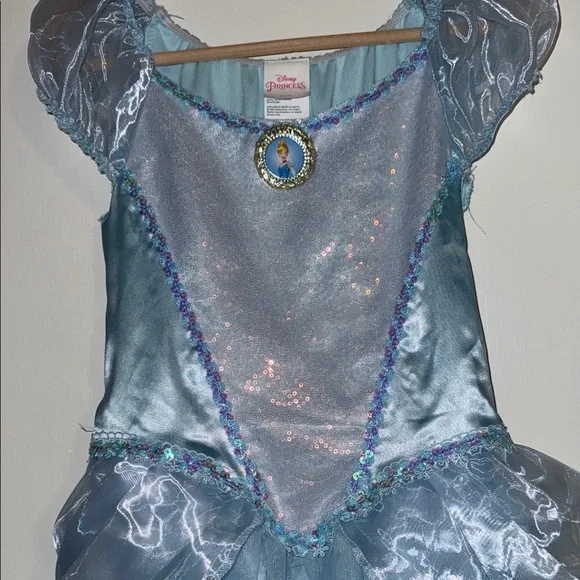 Disney Cinderella Light Blue Princess Costume - Picture 4 of 5